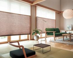 和紙調スクリーン「葉月」