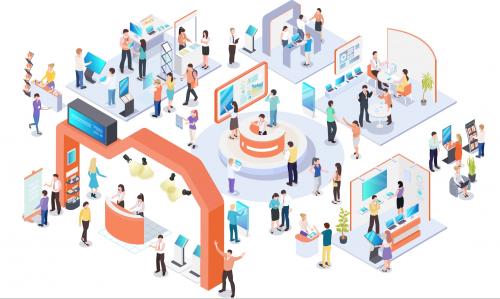「JAPANTEX2021 オンライン展示会」画面イメージ